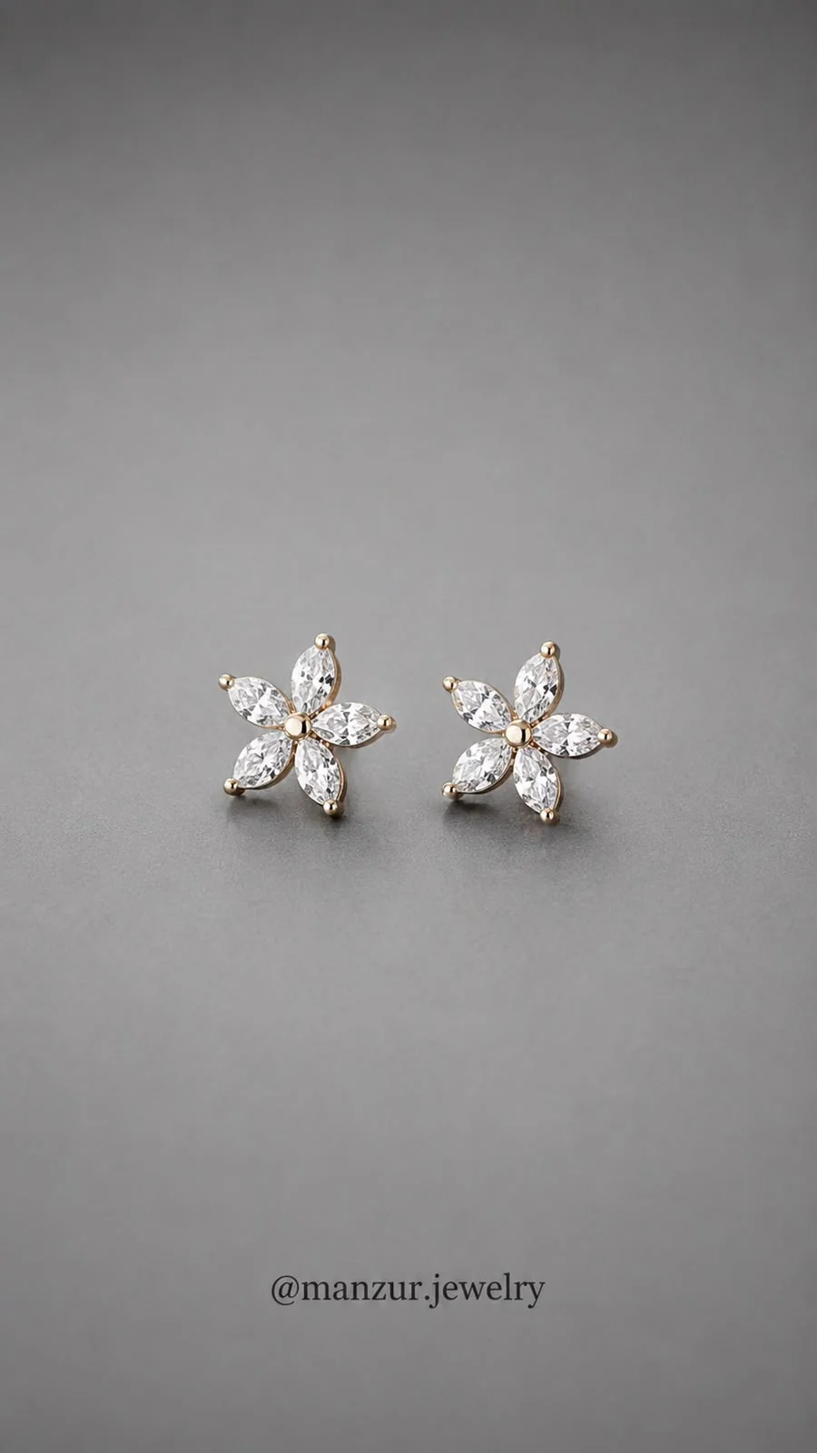Aretes Flor Marquesa