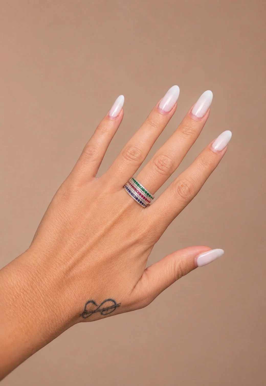 Trío de Aros Tricolor